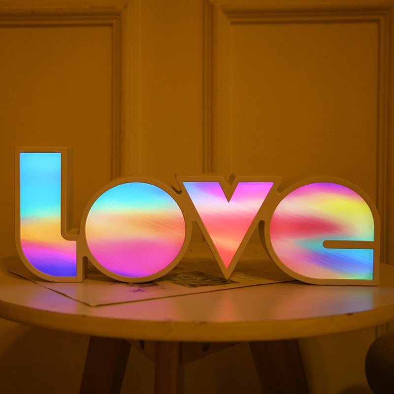 Valentines Day Decor LED LOVE Light