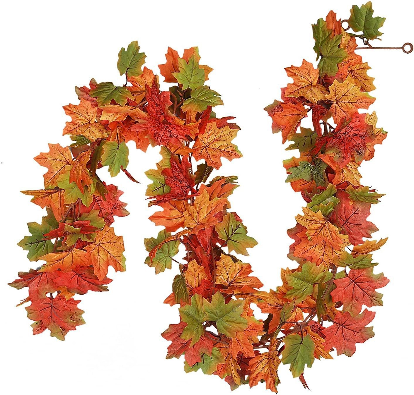 Thanksgiving Rattan Maple Decoration