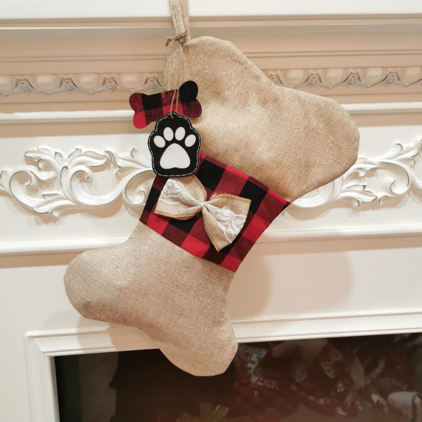 Christmas Pet Themed Stocking Bags