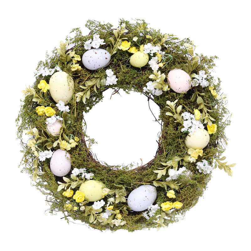 Easter Egg Garland Door Decoration