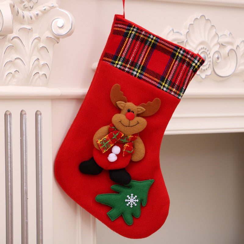 Christmas Decorations Mini Christmas Themed Stockings