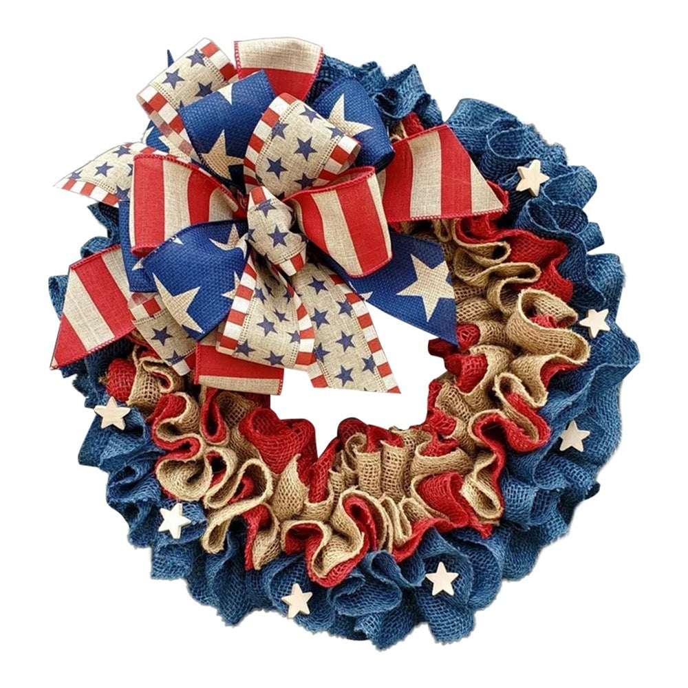 Independence Day Wreath National Flag Decoration