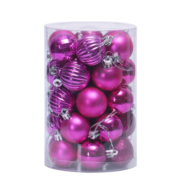 Christmas Ornament Ball Set-34 Pieces