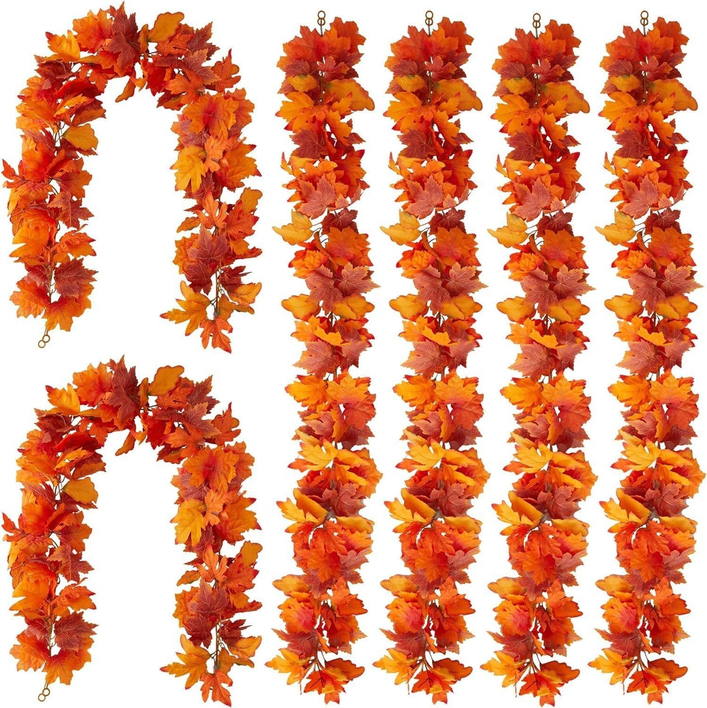 Thanksgiving Rattan Maple Decoration