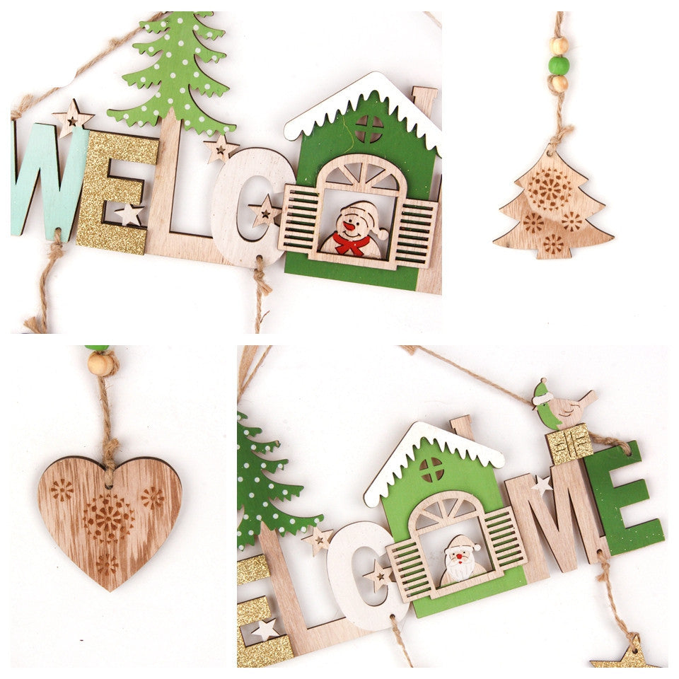 Welcome Christmas Ornament