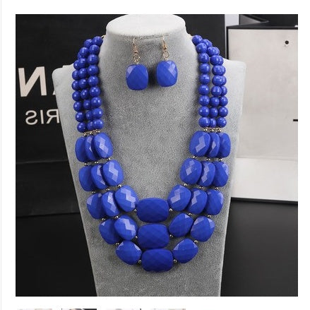 Bib Beads Jewelry Set