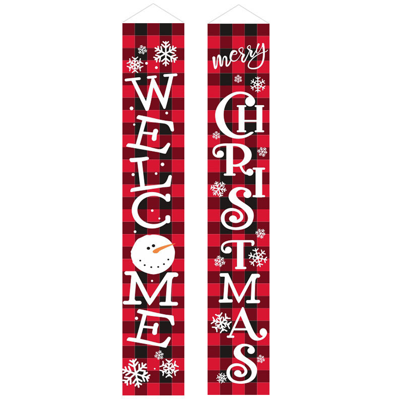 Christmas Window Decoration Banner