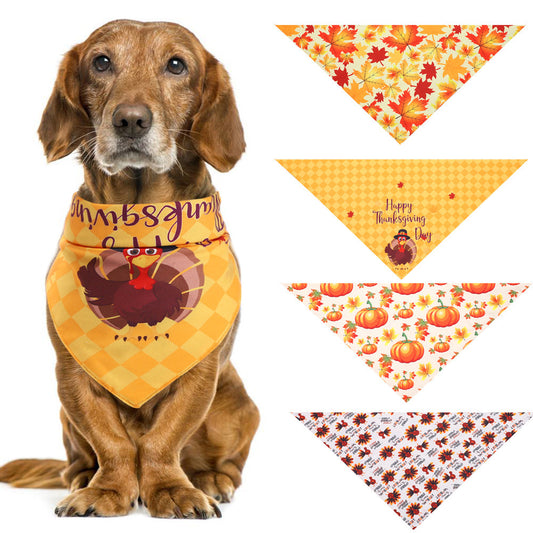 Thanksgiving Pet Bandanas