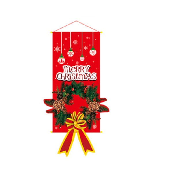 Christmas Window Decoration Banner