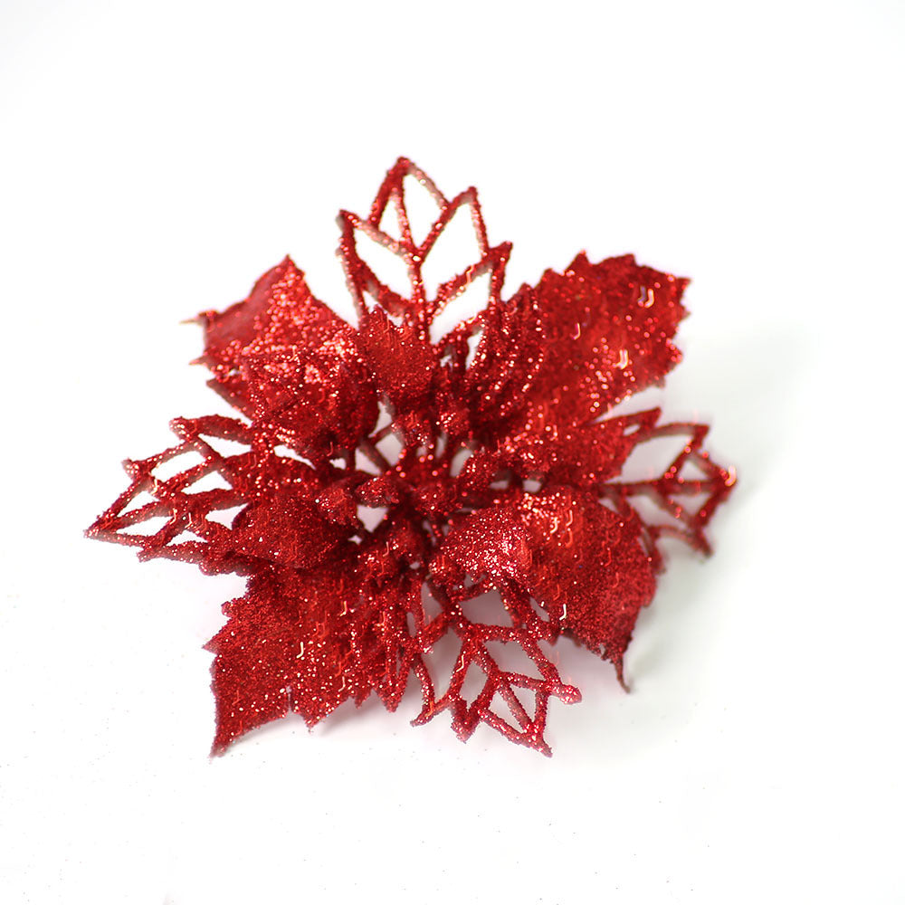 Christmas Flower Decoration- 3 Pack