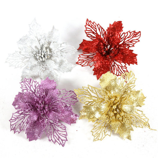 Christmas Flower Decoration- 1 Pack