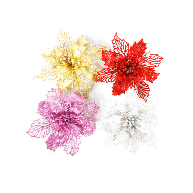 Christmas Flower Decoration- 1 Pack