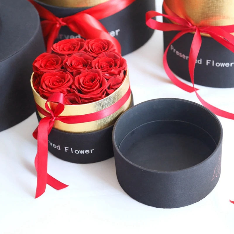 Eternal Preserved Roses Gift Box