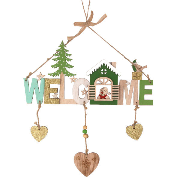 Welcome Christmas Ornament