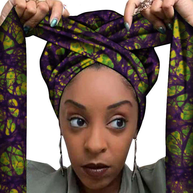 Printed Head Scarf