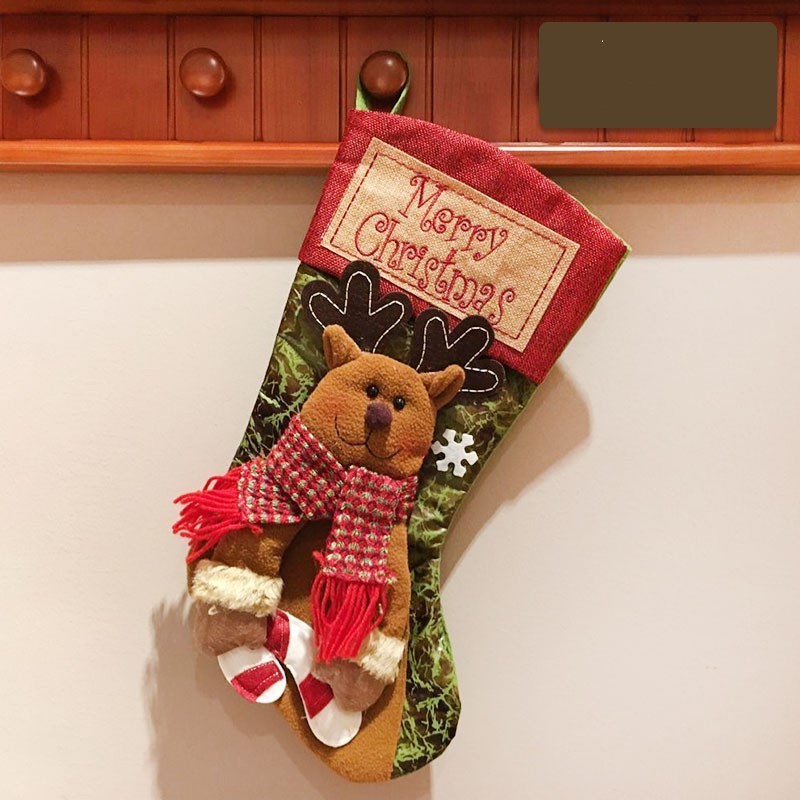 Decorated Christmas Stocking