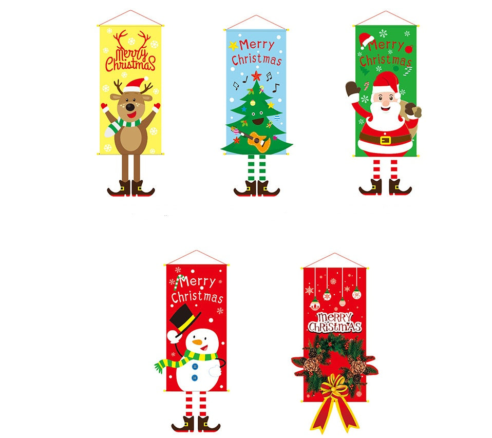 Christmas Window Decoration Banner