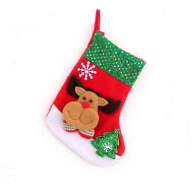 Christmas Decorations Mini Christmas Themed Stockings