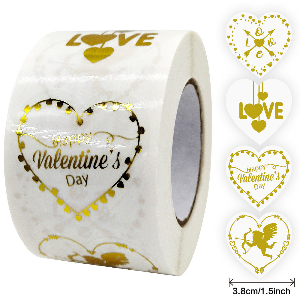 Valentines Envelope Decoration Label Seal