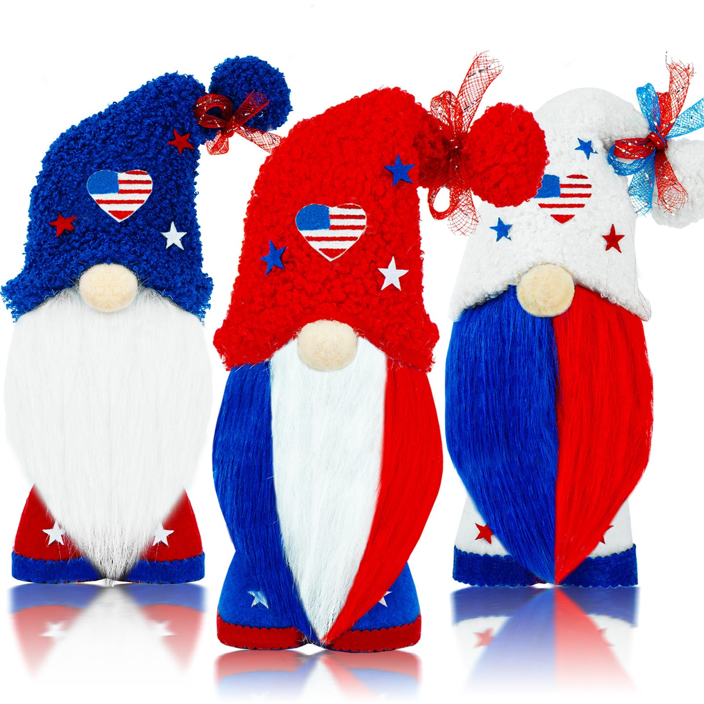 Independence Day Faceless Gnome Doll