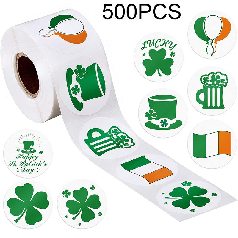 St. Patrick's Holiday Stickers In Ireland