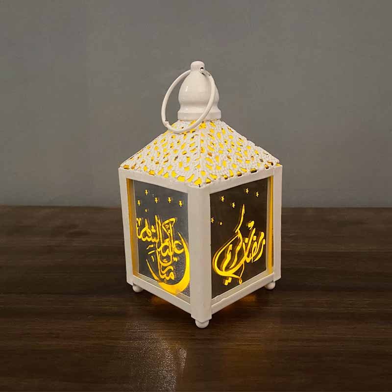 Lamp Led Eid Mubarak Decor String Lights Ramadan Kareem Decorations