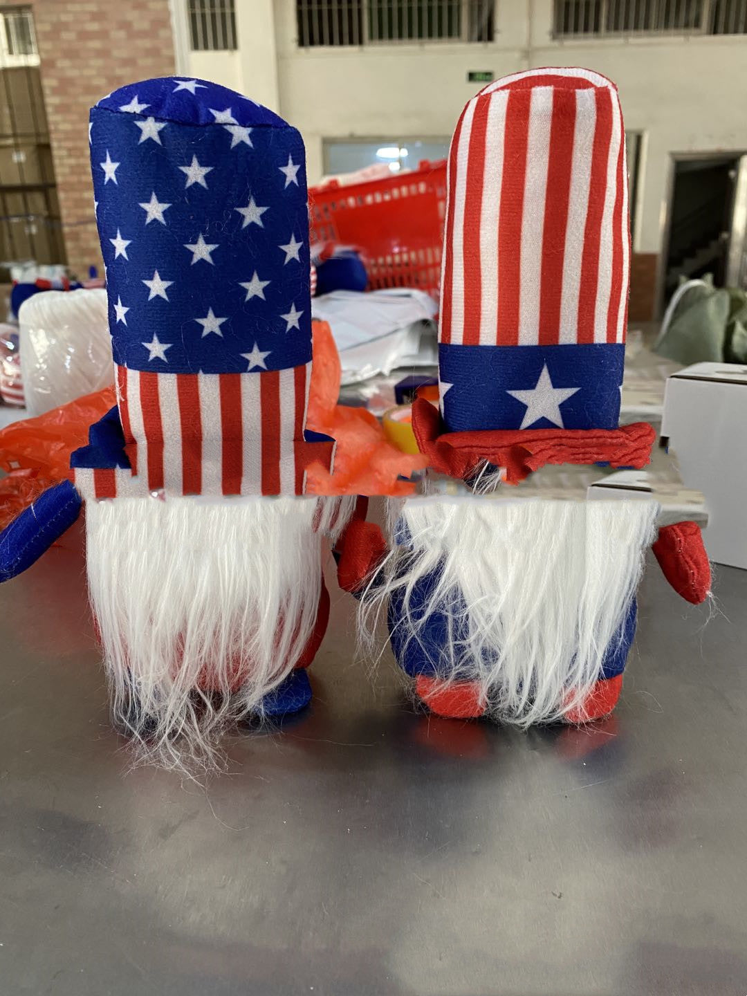 Patriotic Gnomes Veterans Day Decoration