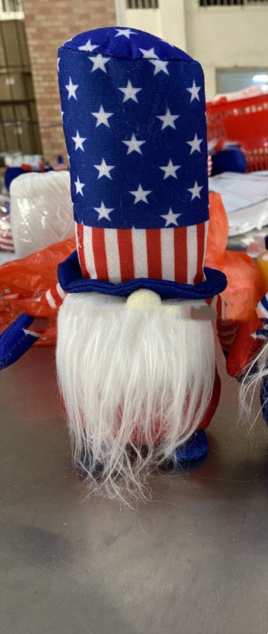 Patriotic Gnomes Veterans Day Decoration