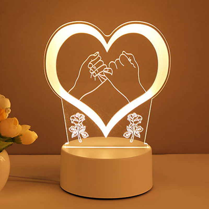 3D Acrylic Lamp USB LED Night Lights For Any Occassion