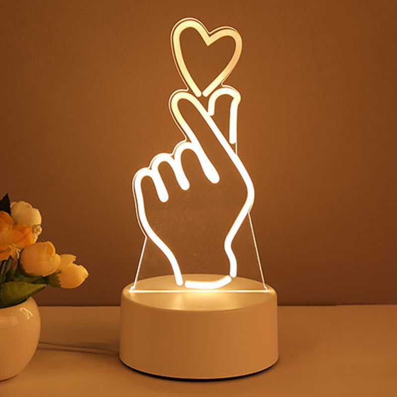 3D Acrylic Lamp USB LED Night Lights For Any Occassion