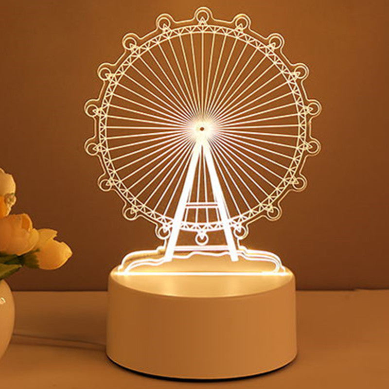 3D Acrylic Lamp USB LED Night Lights For Any Occassion