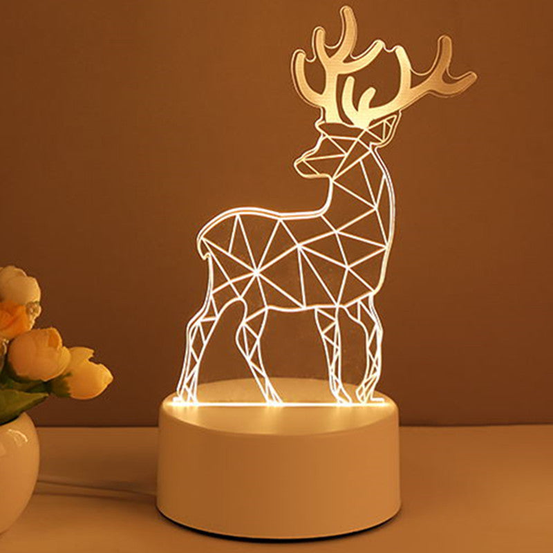 3D Acrylic Lamp USB LED Night Lights For Any Occassion