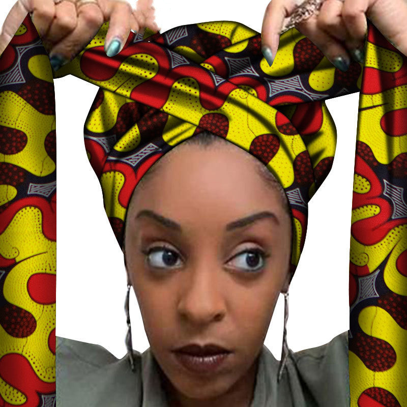 Printed Head Scarf