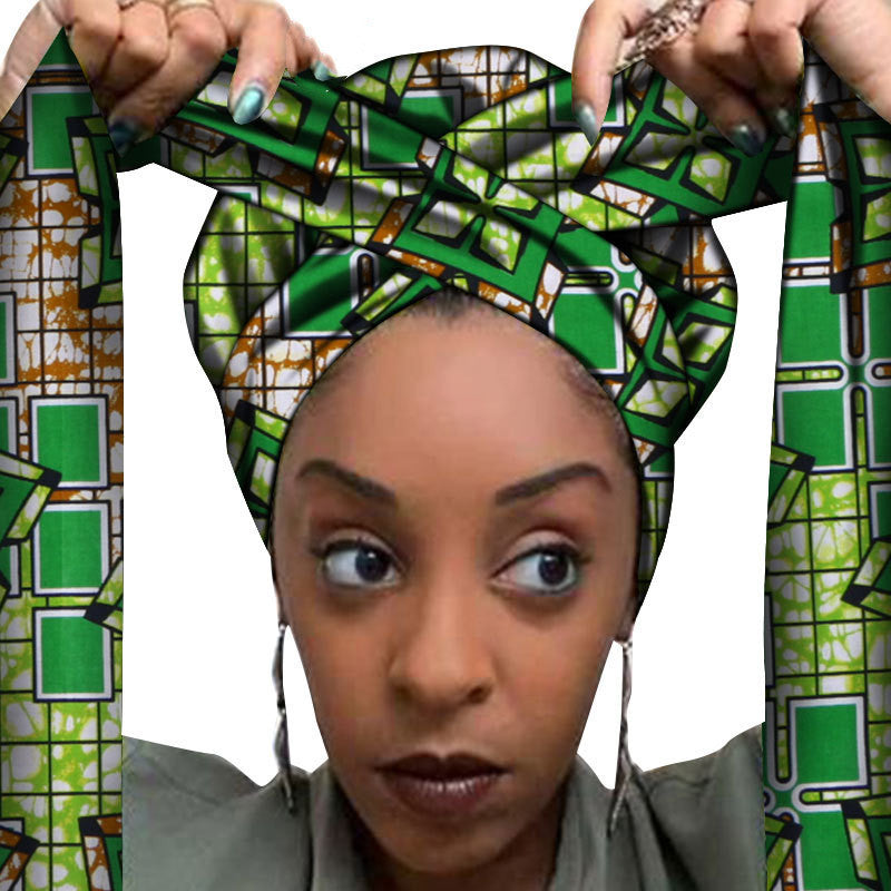 Printed Head Scarf