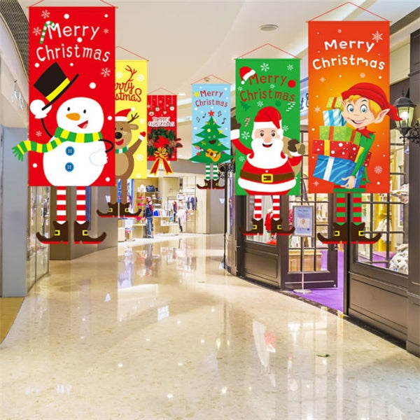 Christmas Window Decoration Banner