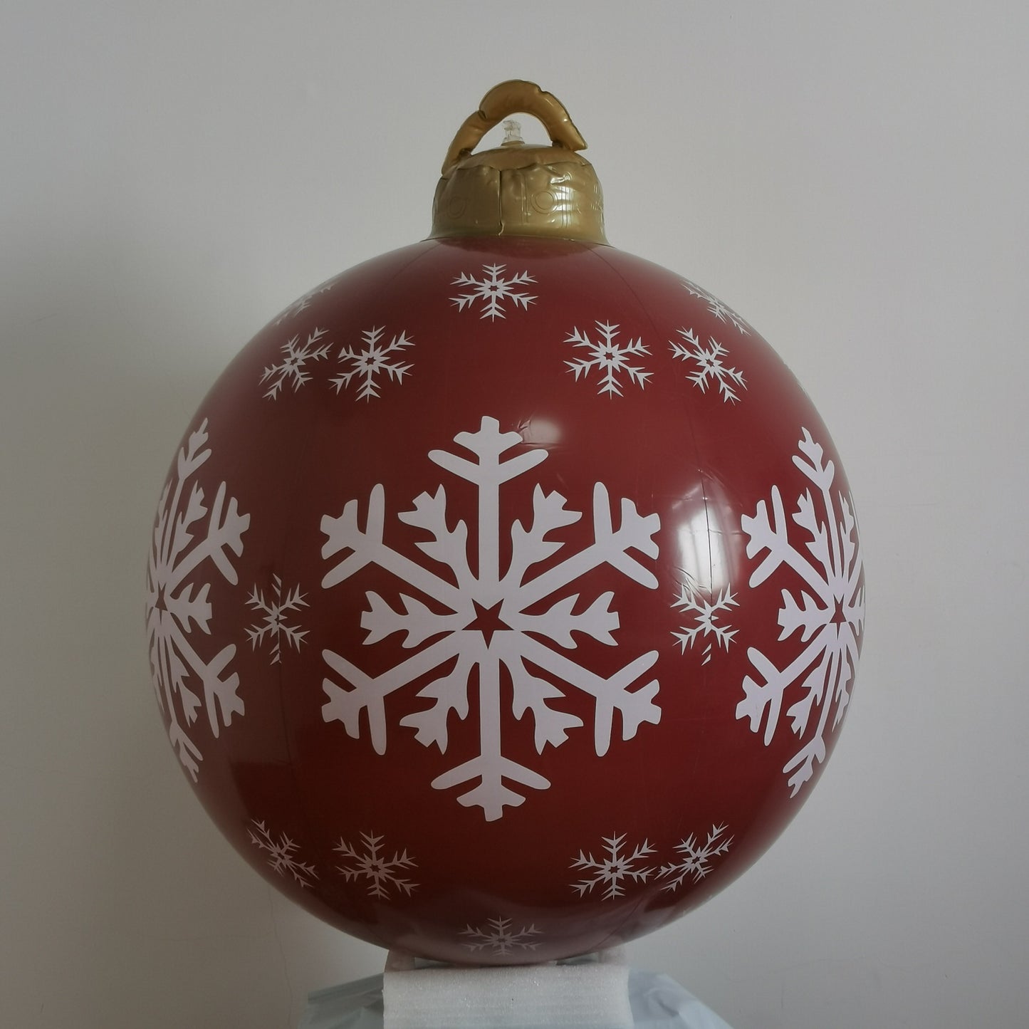 Christmas Themed Inflatable Ornament Ball