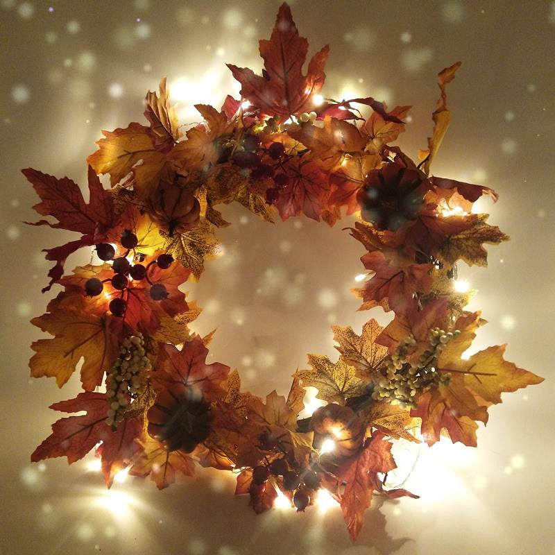 Fall Decoration Wreath