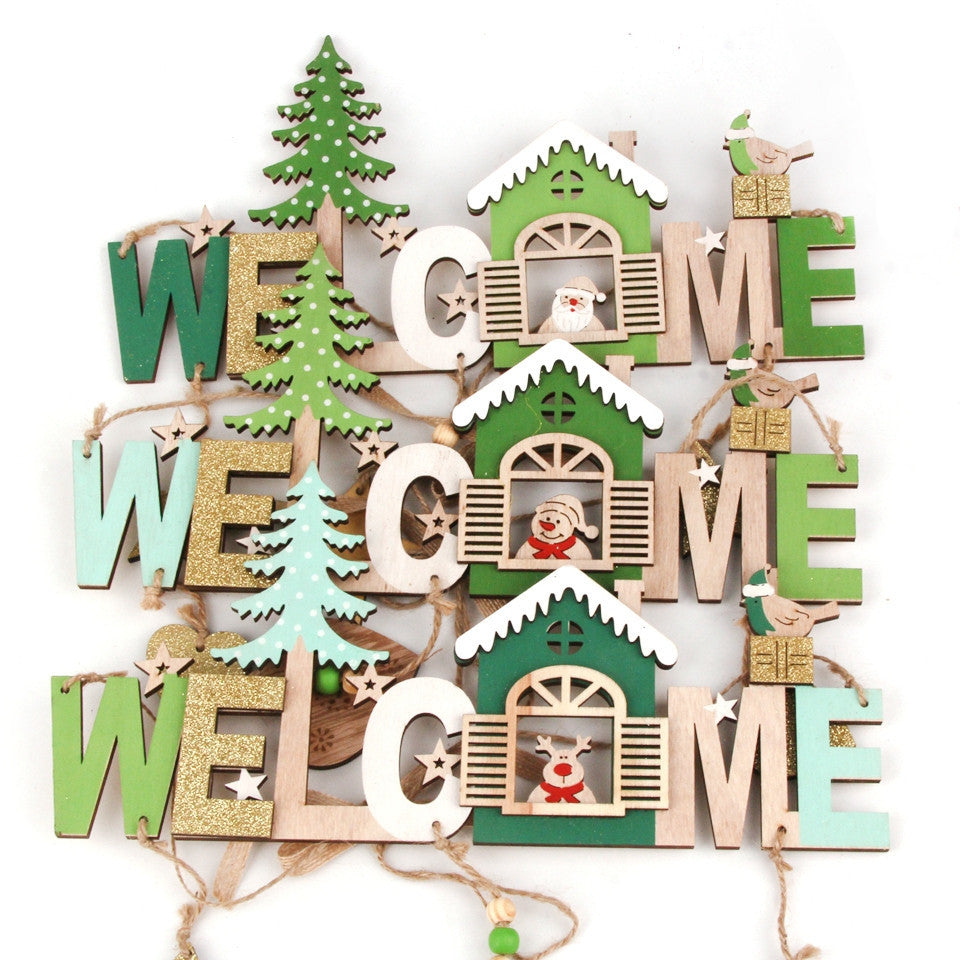 Welcome Christmas Ornament