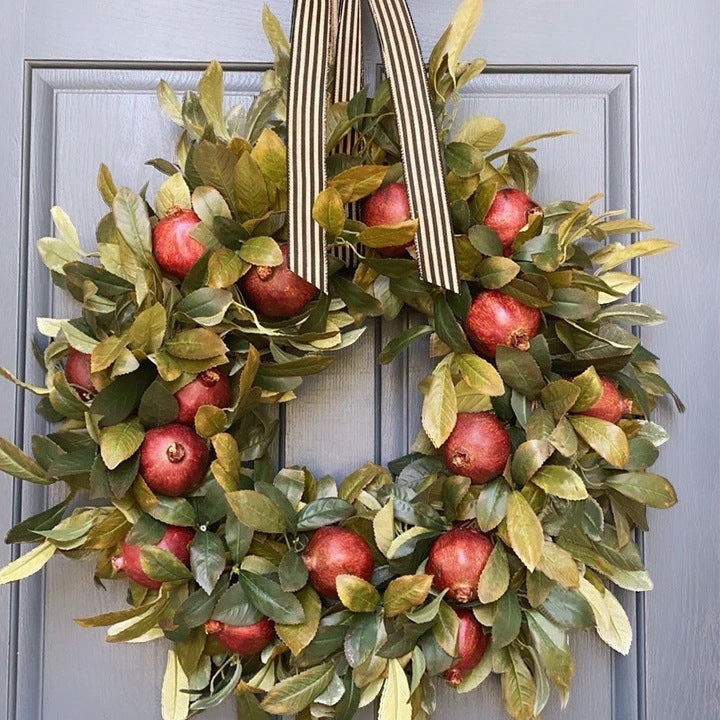 Christmas Jumbo Wreath and Stair Ornament