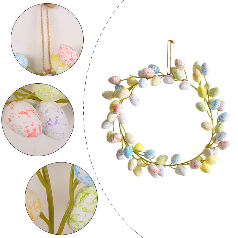 Creative Easter Egg Decorations Garland