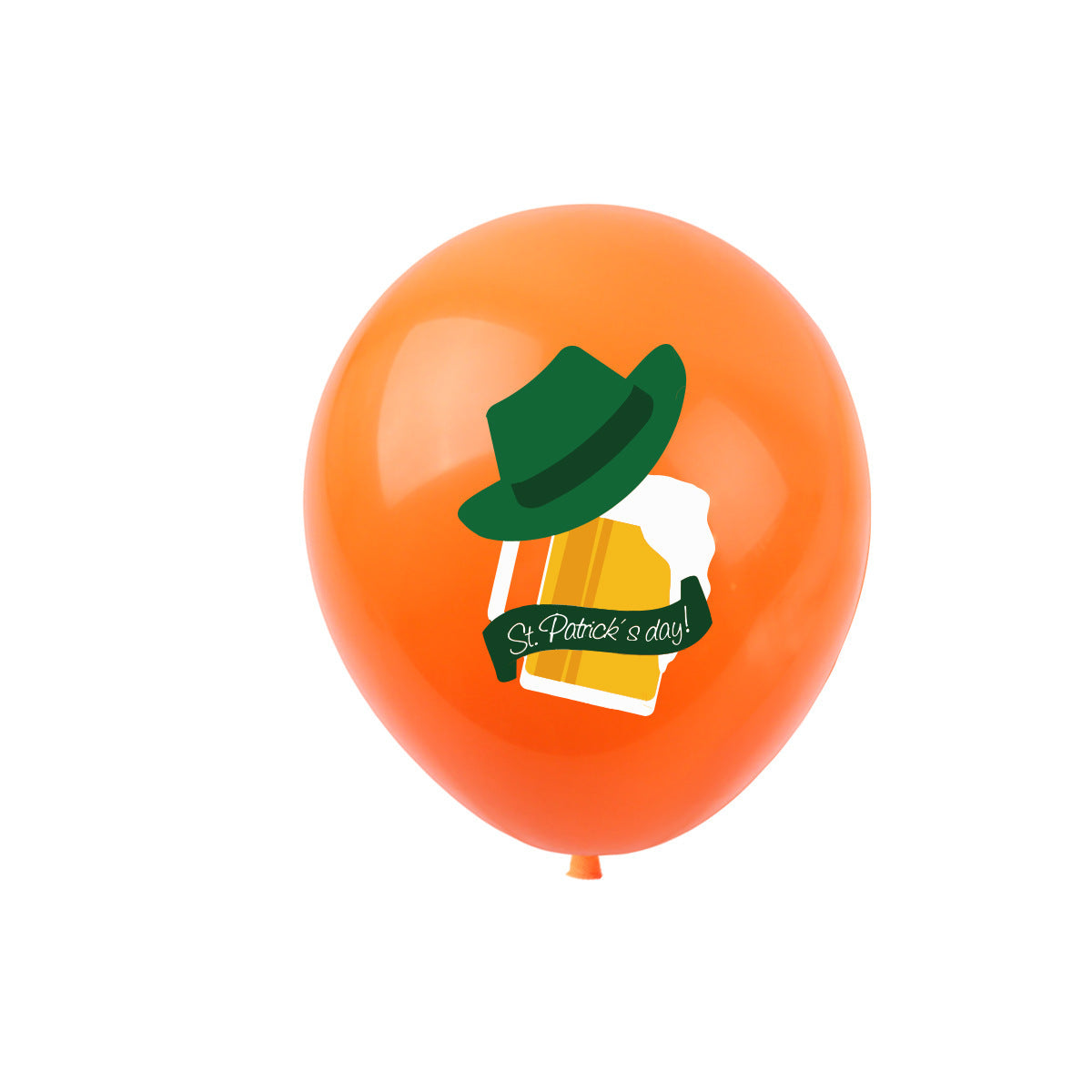 St Patrick's Day Green Clover Theme Party Balloon