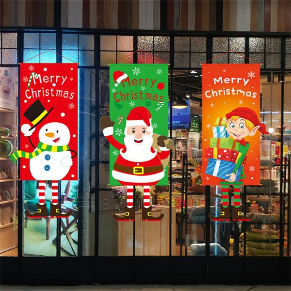 Christmas Window Decoration Banner