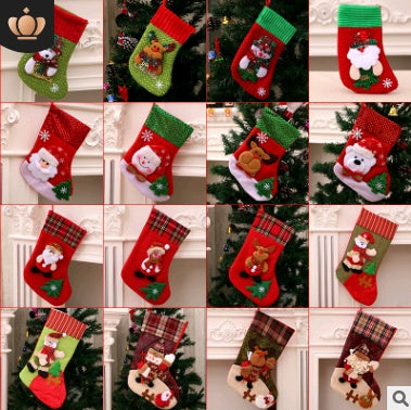 Christmas Decorations Mini Christmas Themed Stockings