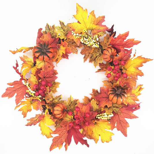 Fall Decoration Wreath