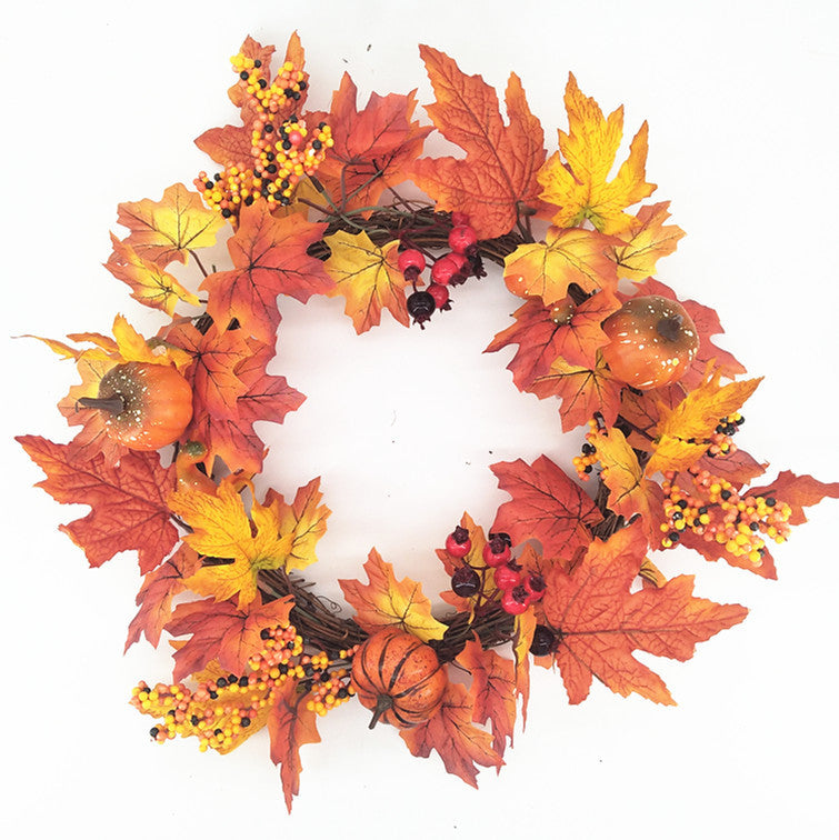 Fall Decoration Wreath