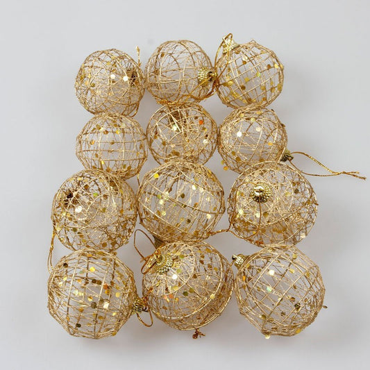 Gold Dusted Christmas Ball