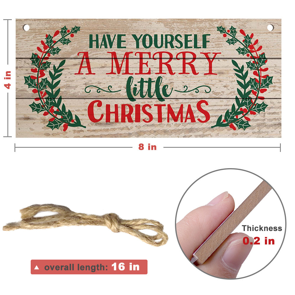 Decorative Christmas Themed Hanging Board