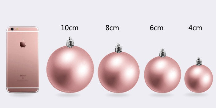 Christmas Tree Ball Ornaments Decorations