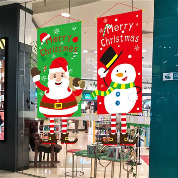 Christmas Window Decoration Banner