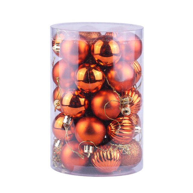 Christmas Ornament Ball Set-34 Pieces